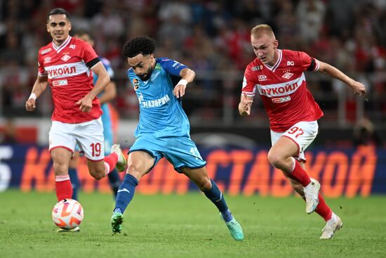 Russia Soccer Premier-League Spartak - Zenit