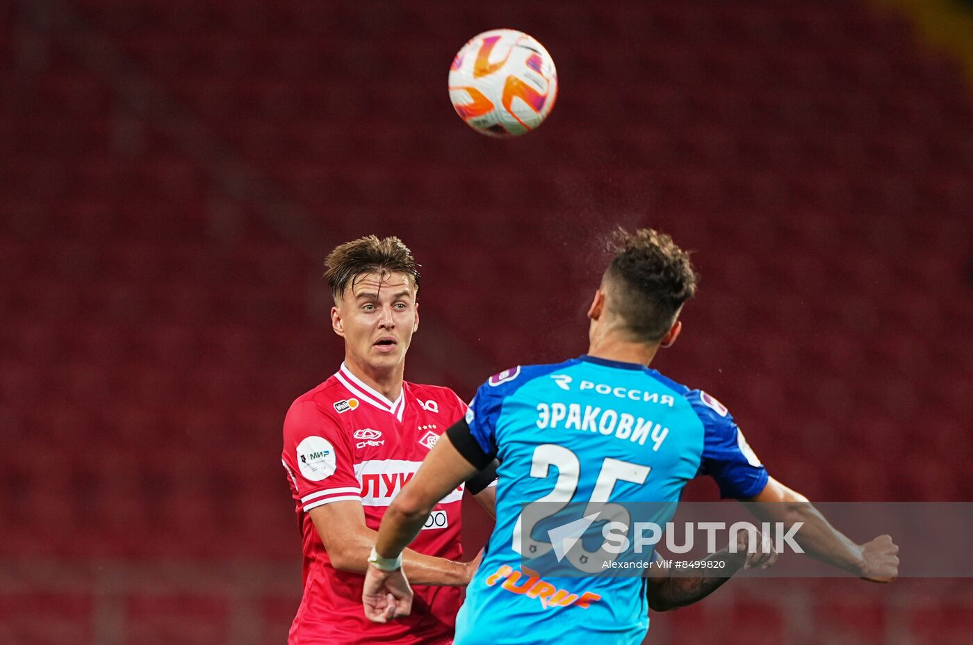 Russia Soccer Premier-League Spartak - Zenit