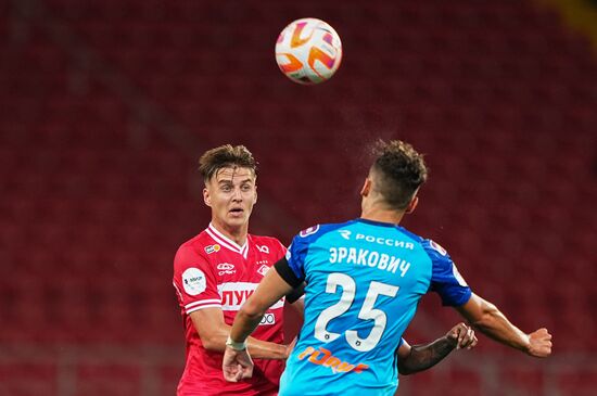 Russia Soccer Premier-League Spartak - Zenit