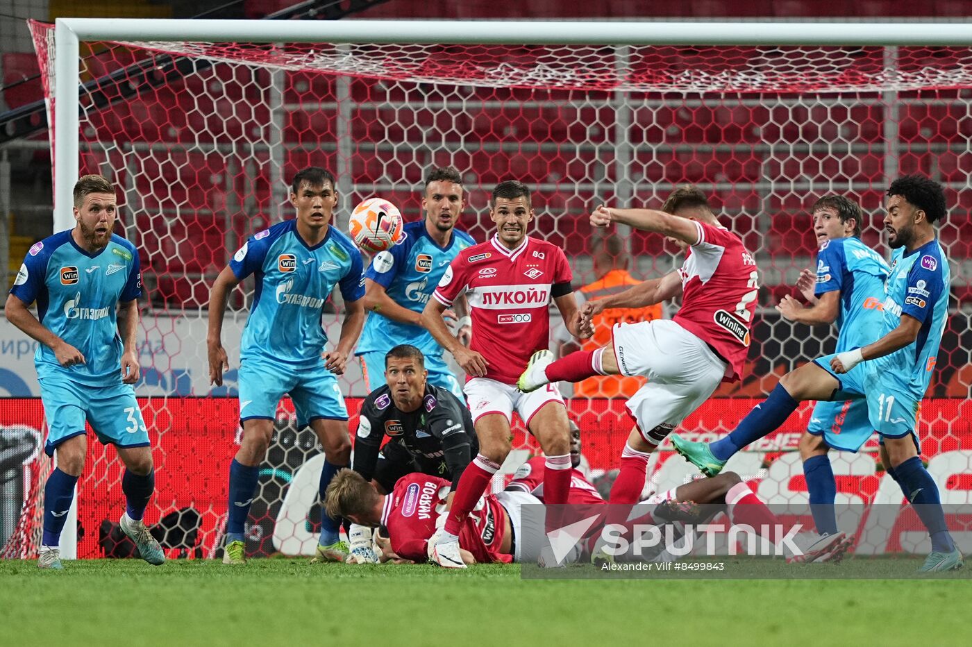 Russia Soccer Premier-League Spartak - Zenit