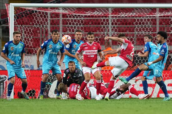 Russia Soccer Premier-League Spartak - Zenit