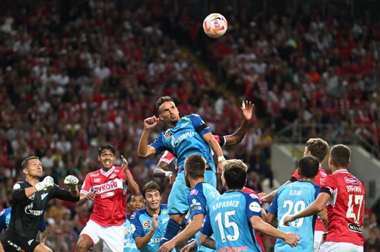 Russia Soccer Premier-League Spartak - Zenit