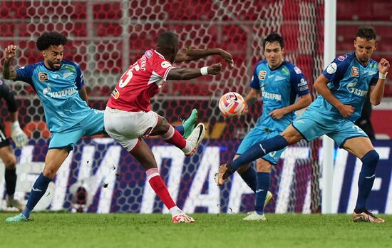 Russia Soccer Premier-League Spartak - Zenit