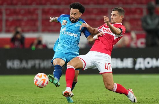 Russia Soccer Premier-League Spartak - Zenit