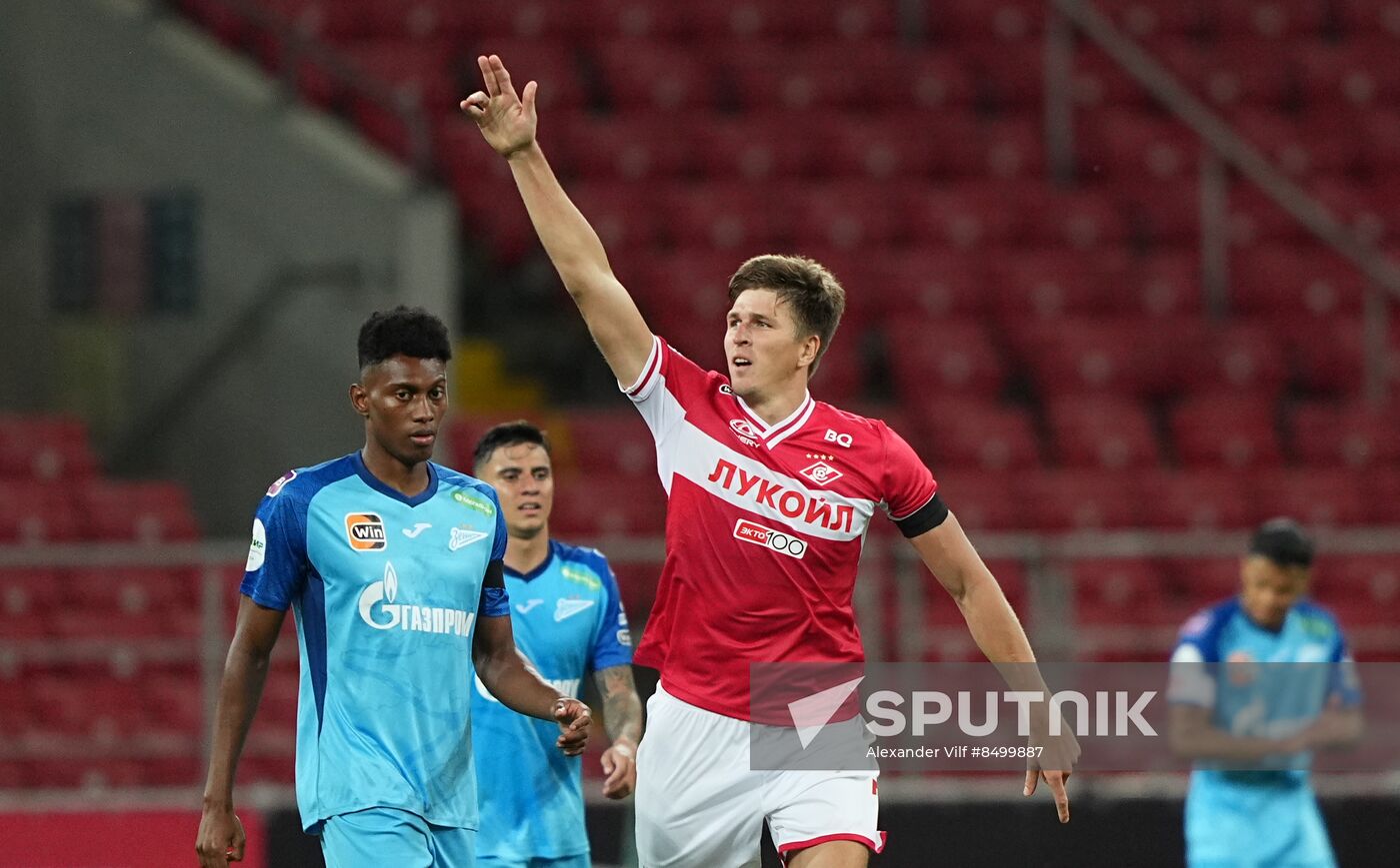 Russia Soccer Premier-League Spartak - Zenit