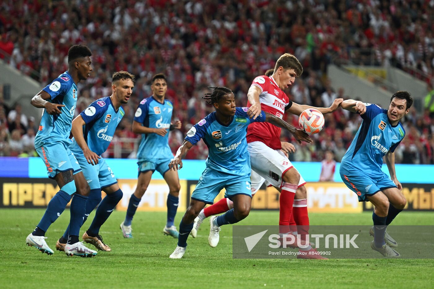 Russia Soccer Premier-League Spartak - Zenit