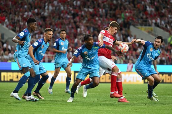 Russia Soccer Premier-League Spartak - Zenit