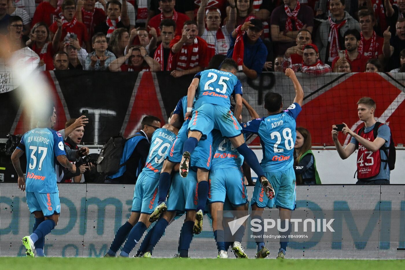 Russia Soccer Premier-League Spartak - Zenit