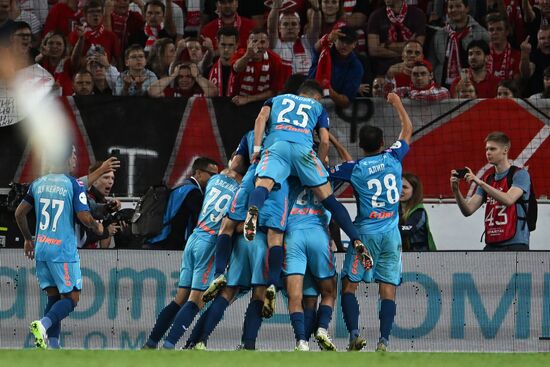 Russia Soccer Premier-League Spartak - Zenit