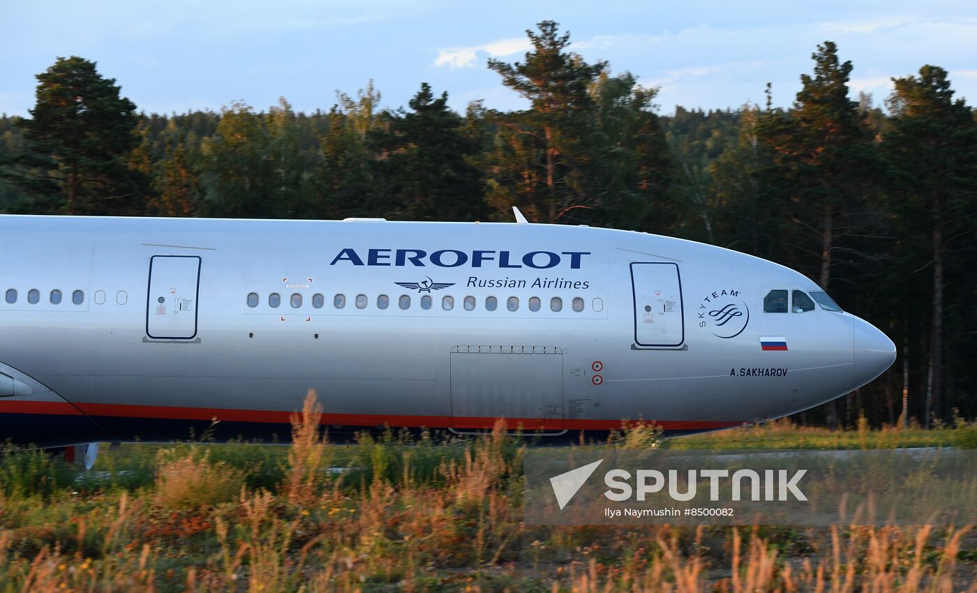 Russia Aeroflot Retro Flight