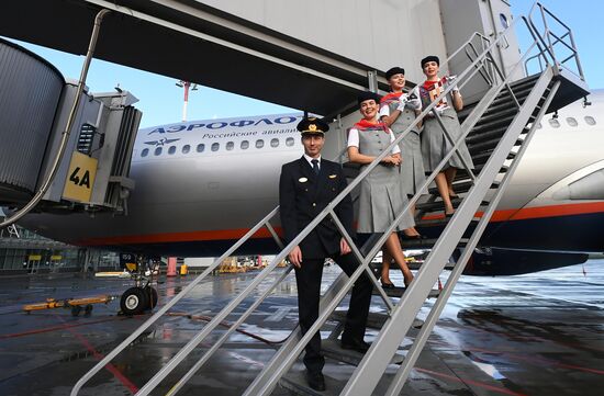 Russia Aeroflot Retro Flight