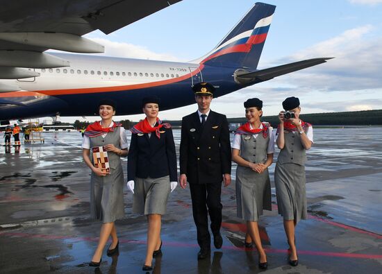 Russia Aeroflot Retro Flight
