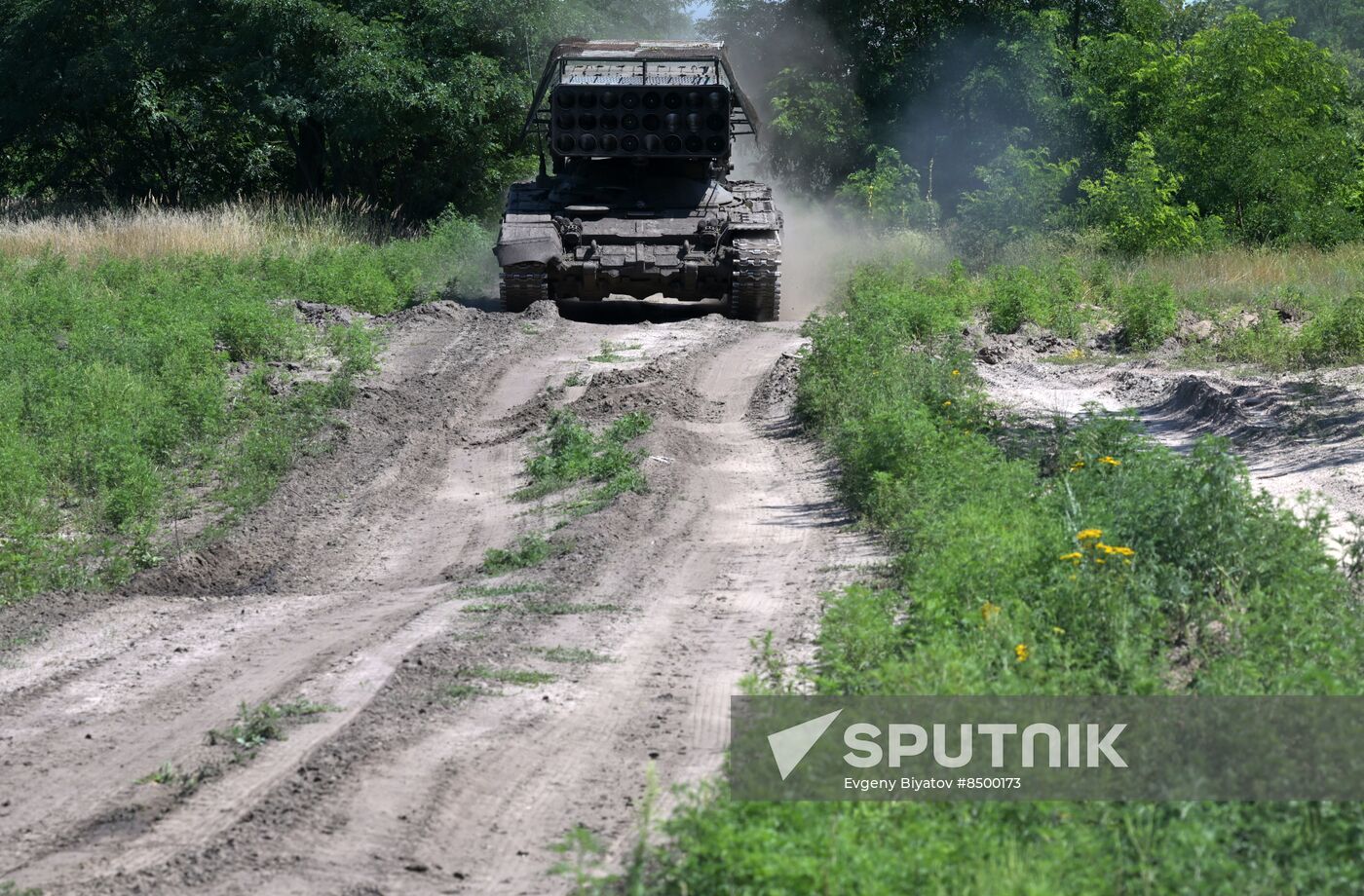 Russia Ukraine Military Operation Thermobaric Rocket Launcher