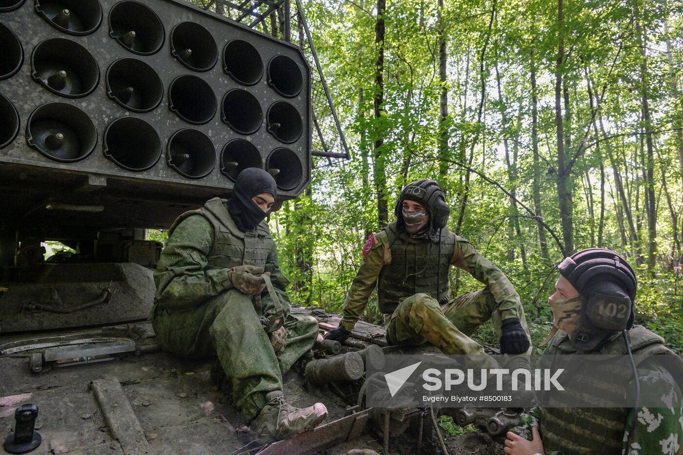 Russia Ukraine Military Operation Thermobaric Rocket Launcher