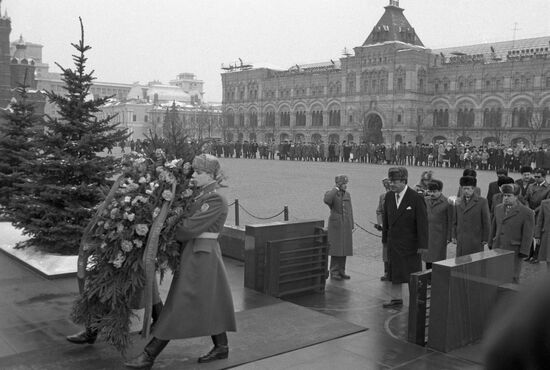 Delegation from the Kingdom of Tonga visits the Soviet Union