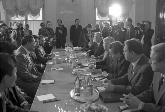 Delegation from the Kingdom of Tonga visits the Soviet Union
