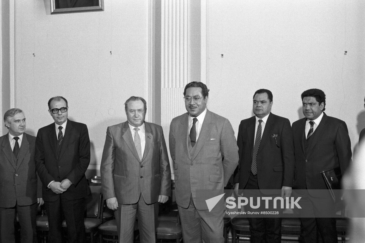 Delegation from the Kingdom of Tonga visits the Soviet Union