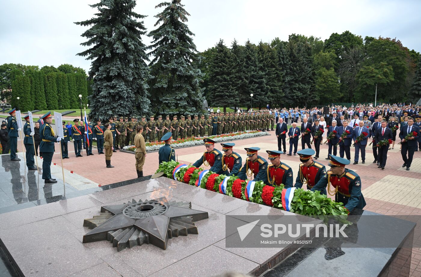 Russia WWII Kursk Battle Anniversary