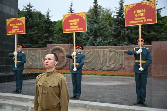 Russia WWII Kursk Battle Anniversary