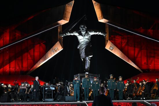 Russia Putin WWII Kursk Battle Anniversary
