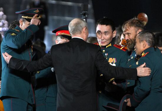 Russia Putin WWII Kursk Battle Anniversary