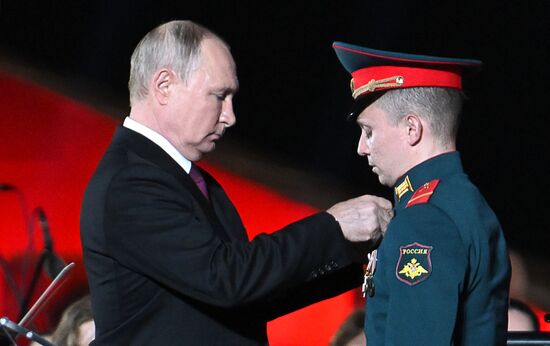 Russia Putin WWII Kursk Battle Anniversary