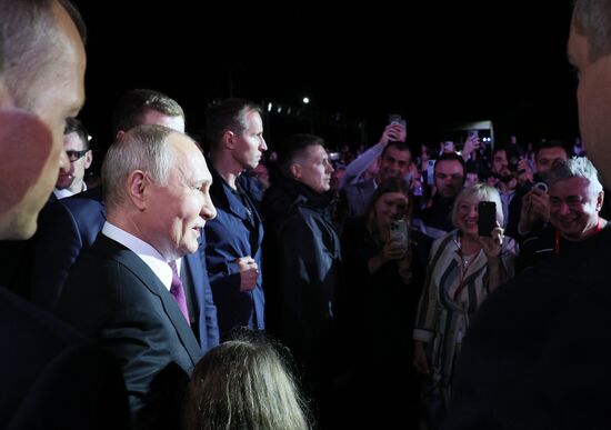 Russia Putin WWII Kursk Battle Anniversary