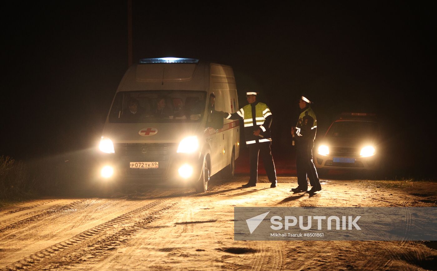 Russia Prigozhin Private Plane Crash