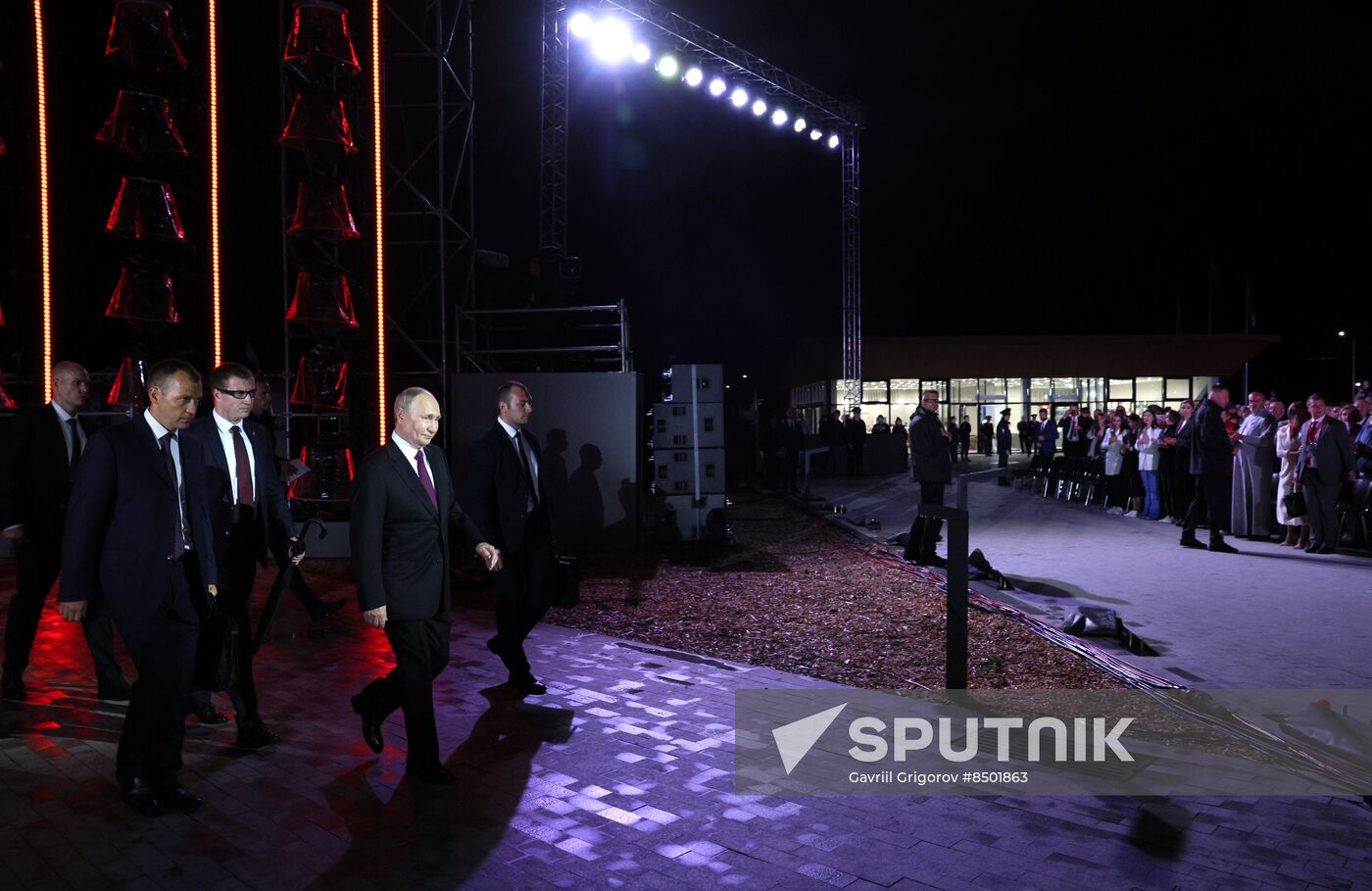 Russia Putin WWII Kursk Battle Anniversary