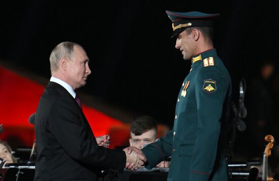 Russia Putin WWII Kursk Battle Anniversary