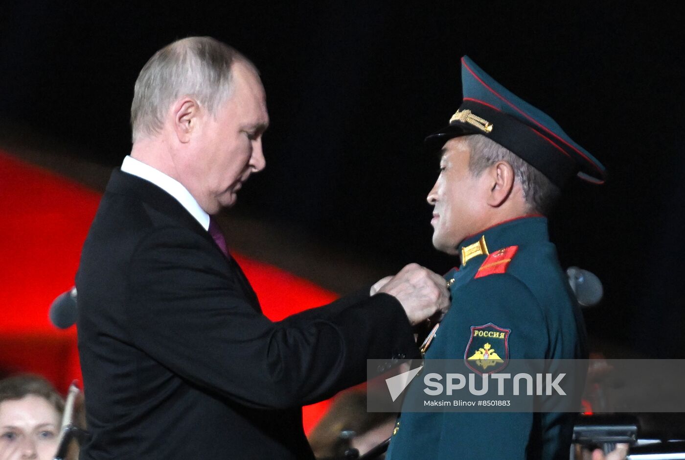 Russia Putin WWII Kursk Battle Anniversary