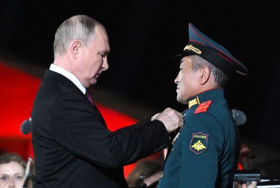 Russia Putin WWII Kursk Battle Anniversary