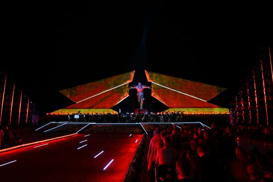 Russia Putin WWII Kursk Battle Anniversary