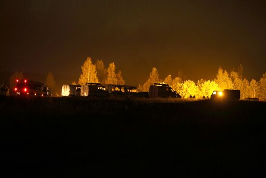 Russia Prigozhin Private Plane Crash