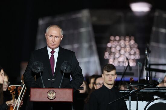 Russia Putin WWII Kursk Battle Anniversary