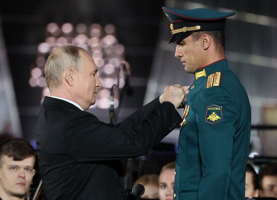 Russia Putin WWII Kursk Battle Anniversary