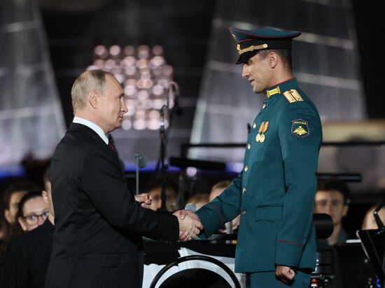 Russia Putin WWII Kursk Battle Anniversary