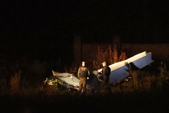 Russia Prigozhin Private Plane Crash