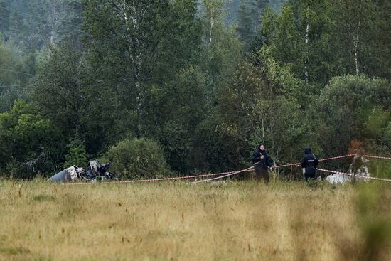 Russia Prigozhin Private Plane Crash