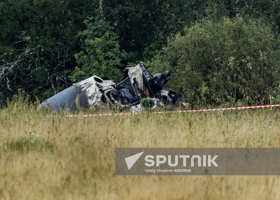 Russia Prigozhin Private Plane Crash