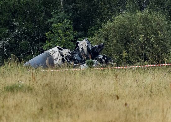 Russia Prigozhin Private Plane Crash