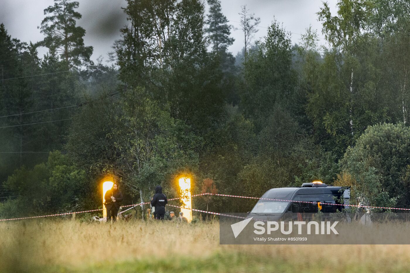 Russia Prigozhin Private Plane Crash