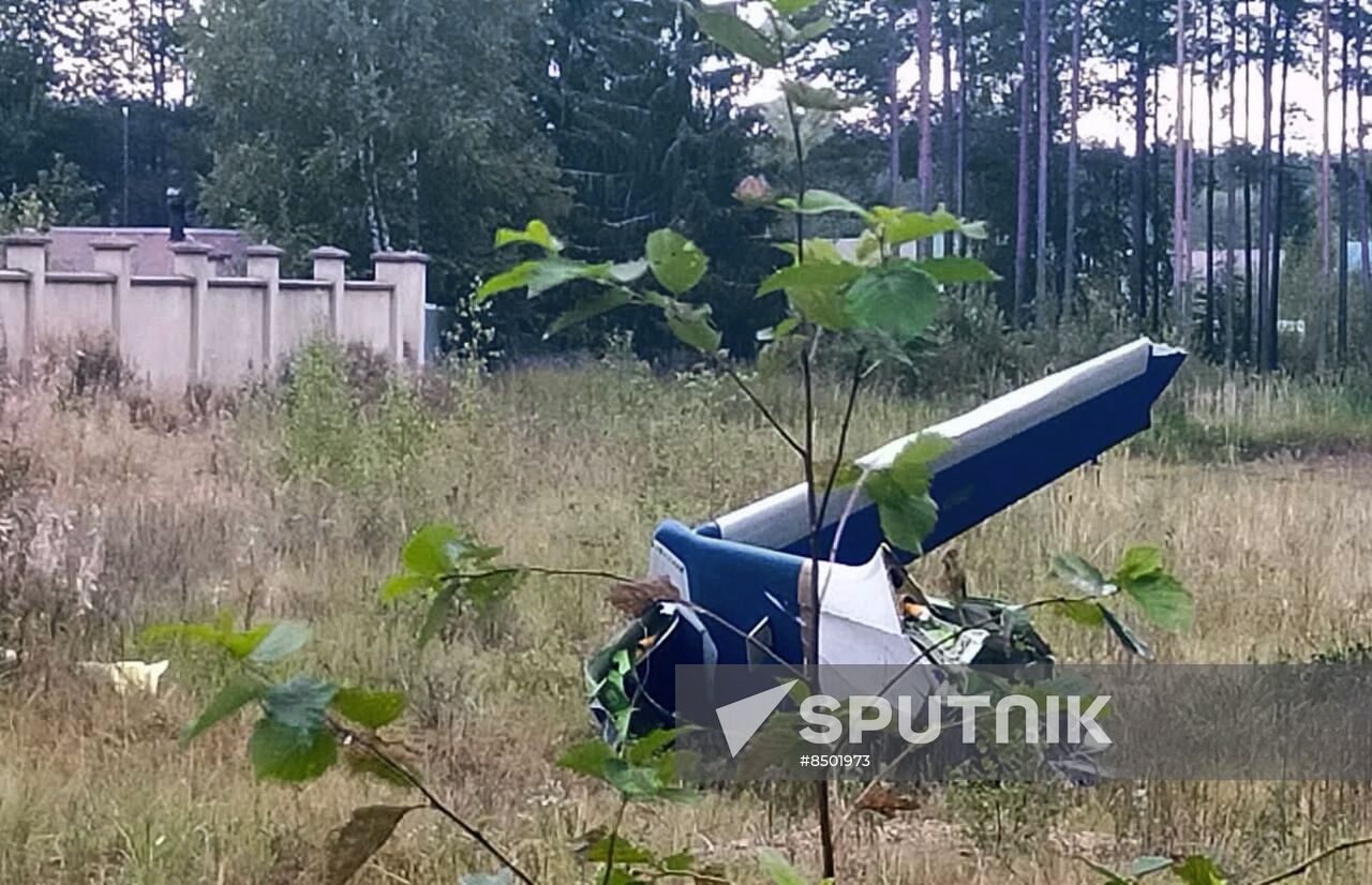 Russia Prigozhin Private Plane Crash