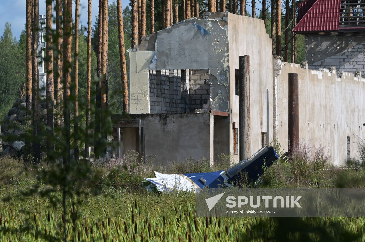 Russia Prigozhin Private Plane Crash