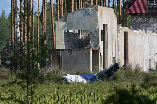 Russia Prigozhin Private Plane Crash