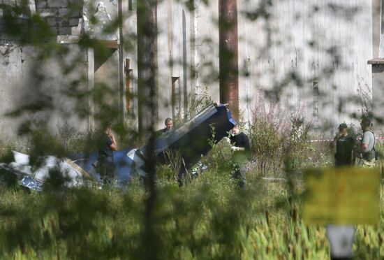 Russia Prigozhin Private Plane Crash