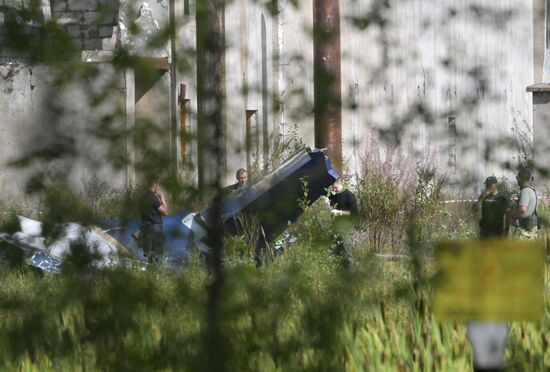 Russia Prigozhin Private Plane Crash