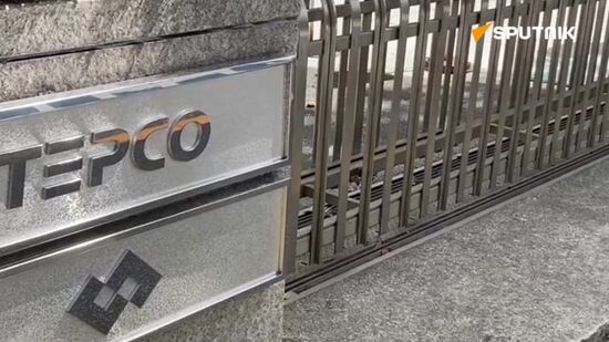  Protest action outside headquarters of Fukushima NPP operator — TEPCO