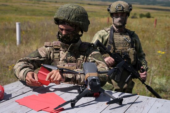 Russia Ukraine Military Operation Leaflet Drones