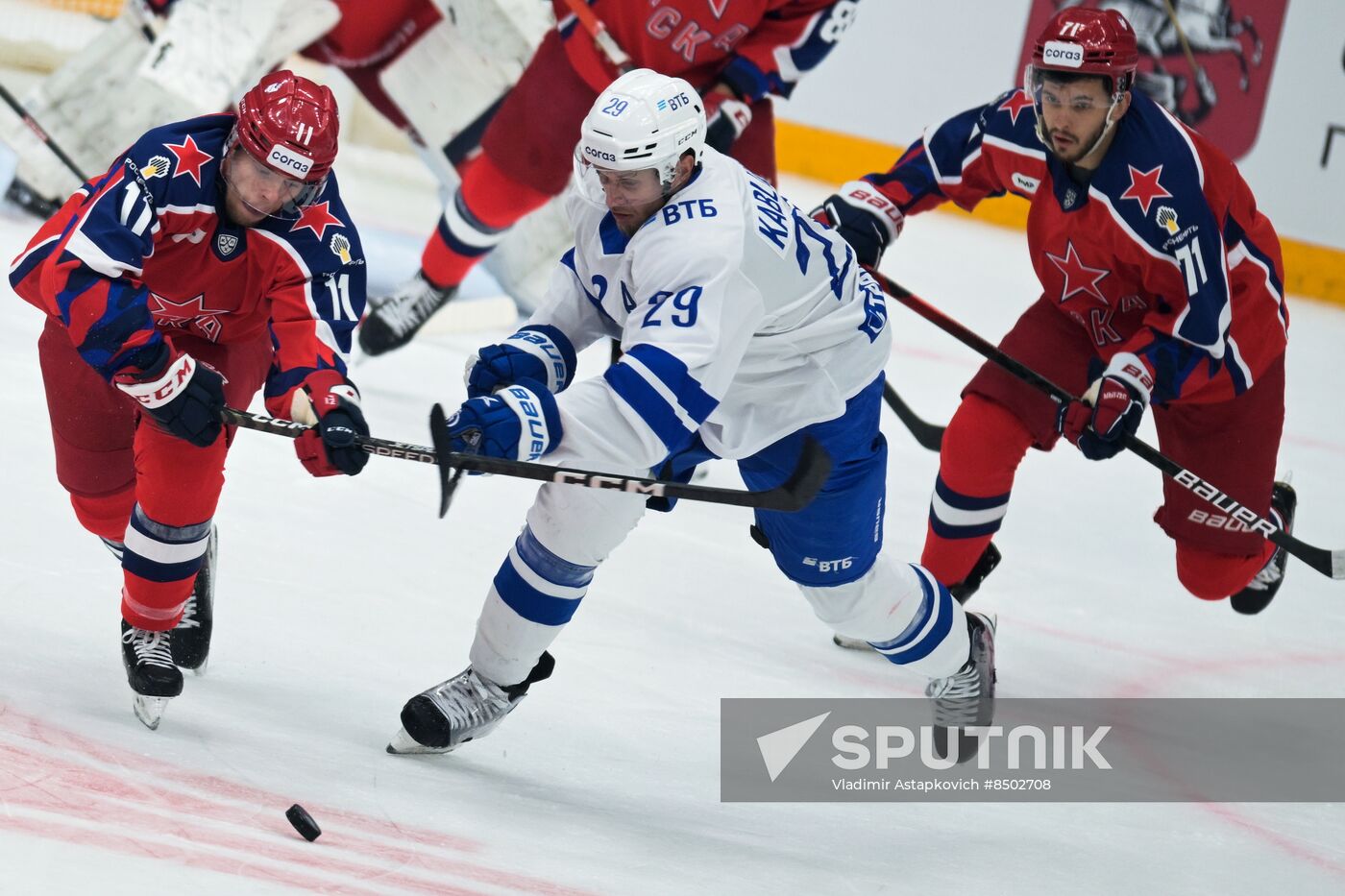 Russia Ice Hockey Moscow Mayor Cup CSKA - Dynamo